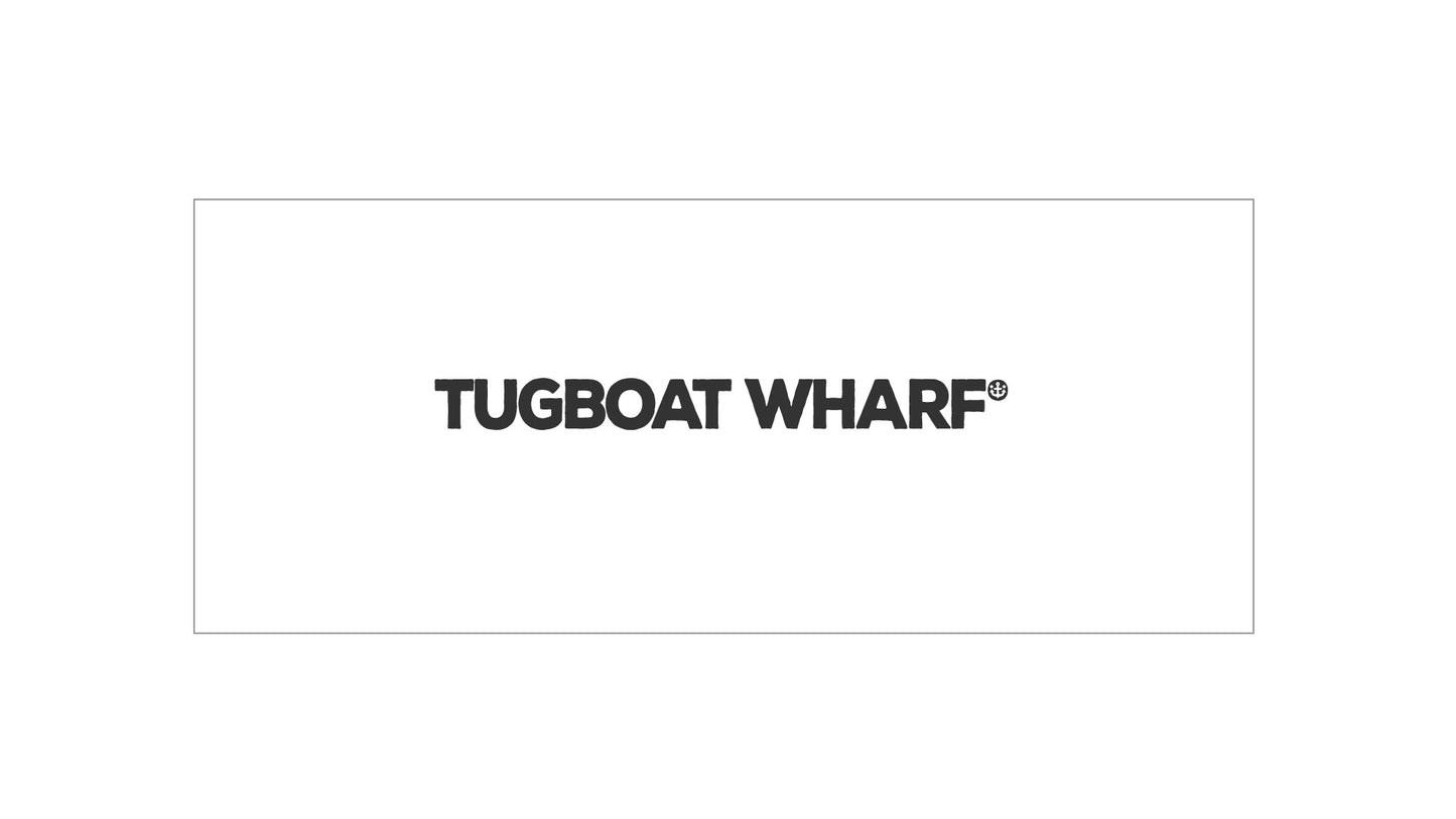 TUGBOAT WHARF FACE TOWEL