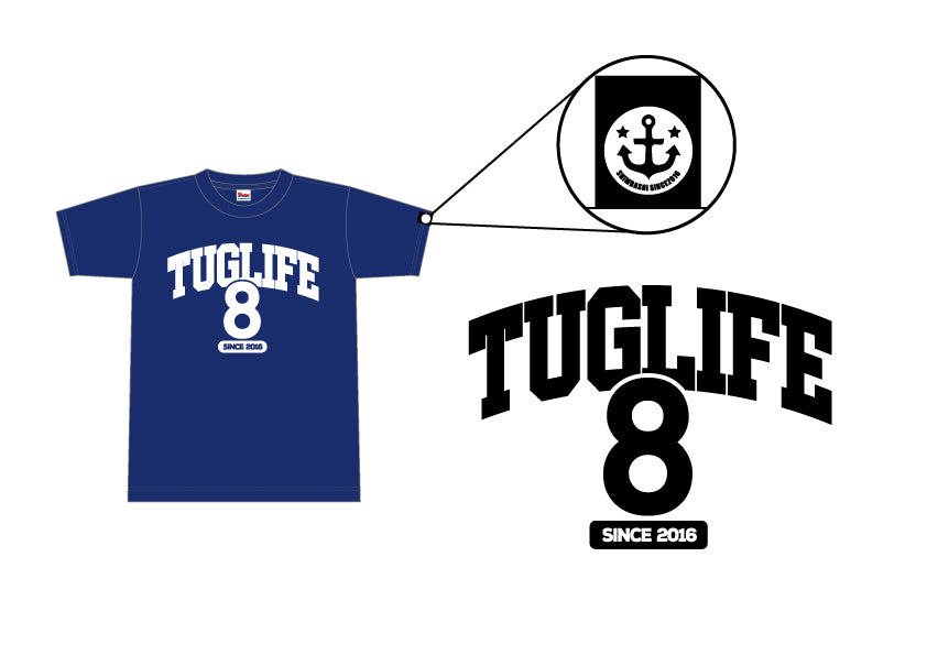 TUGLIFE 8th. Anniv. T-shirts